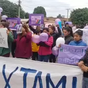 Familiares y amigos de Tamara Fierro marcharon pidiendo justicia en Fraile Pintado