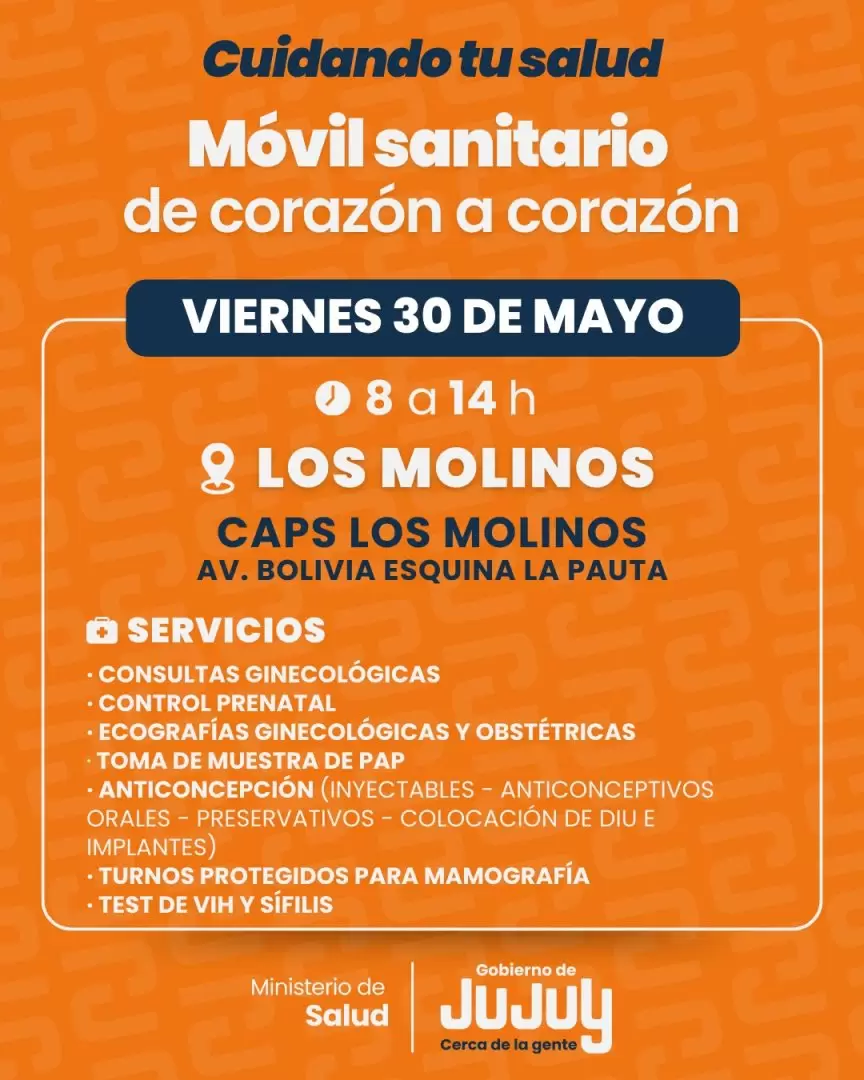 móvil sanitario los molinos