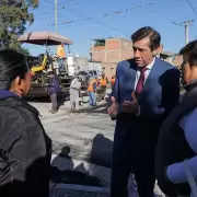 Carlos Sadir: "Jujuy no paró con la obra pública, estamos pavimentando rutas y calles junto con municipios"
