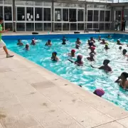 Invitan a la segunda edici�n de Aquagym en el natatorio municipal Guillermo Poma