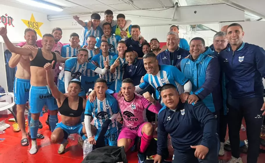 Festejo de Gimnasia de Jujuy