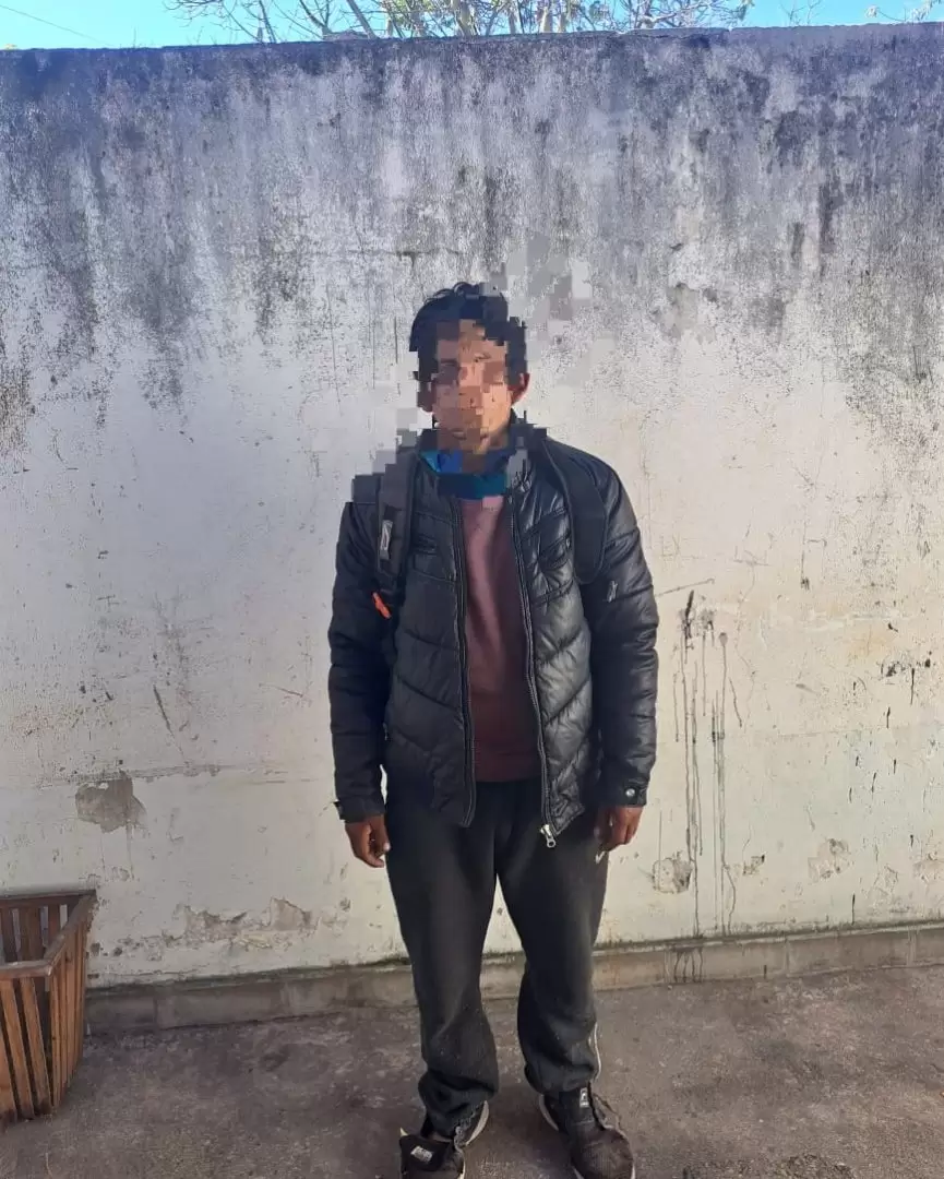 detenido bajo la vi�a