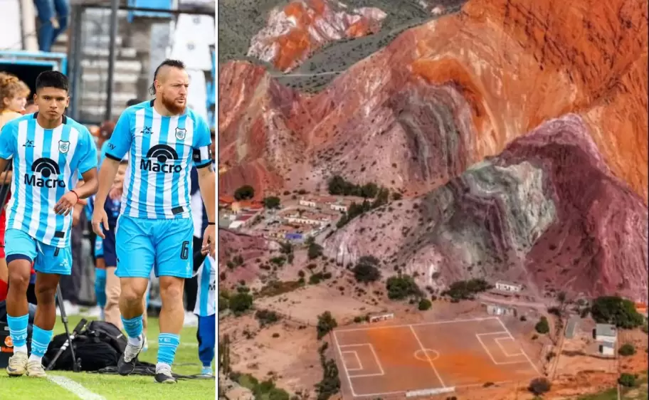Gimnasia en Purmamarca