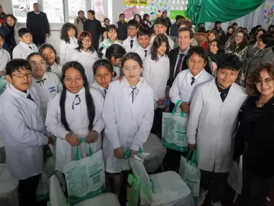 Estudiantes promesa medio ambiente