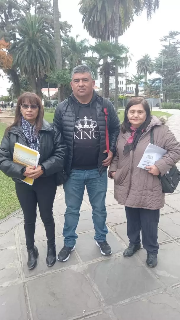 Integrantes de la comisión directiva de UPCN Jujuy