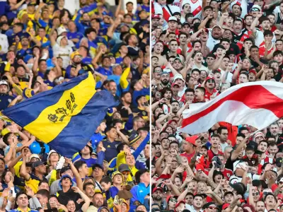 hinchada river boca