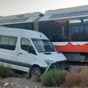 Habilitaron el tr�nsito en la Ruta Nacional 9 tras el choque entre el Tren Solar y una combi