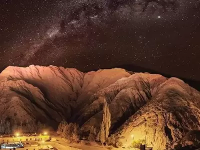 Purmamarca cielo de noche