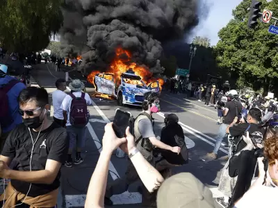 protestas en Los �ngeles