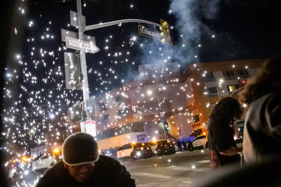 Caos en Los �ngeles: las redadas de Donald Trump desatan protestas masivas