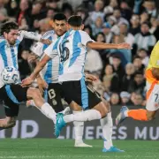 Argentina y Colombia empataron 1 a 1 en la antepen�ltima fecha de las Eliminatorias