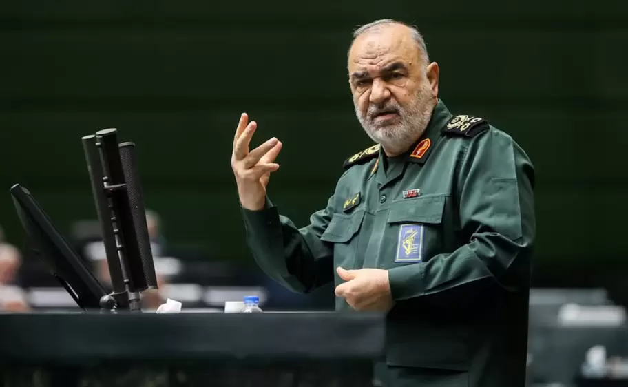 El comandante en jefe de la Guardia Revolucionaria, Hossein Salami