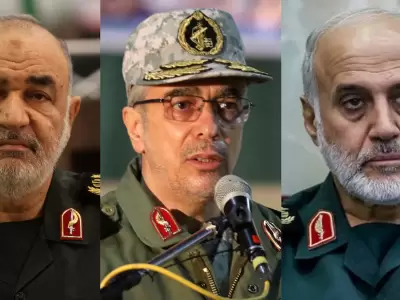 Los tres comandantes militares de mayor rango del regimen de iran abatidos por israel