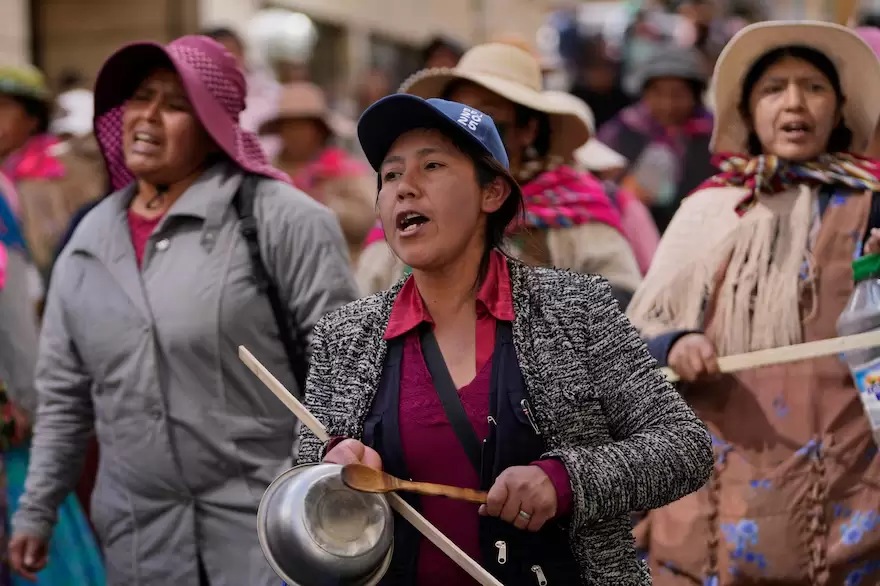 MANIFESTACIONES BOLIVIA