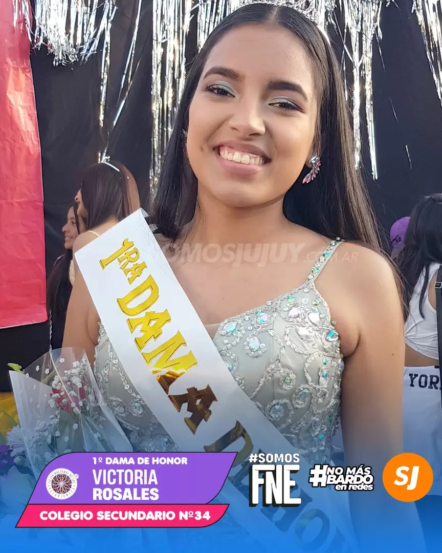 1 dama de honor colegio secundario 34
