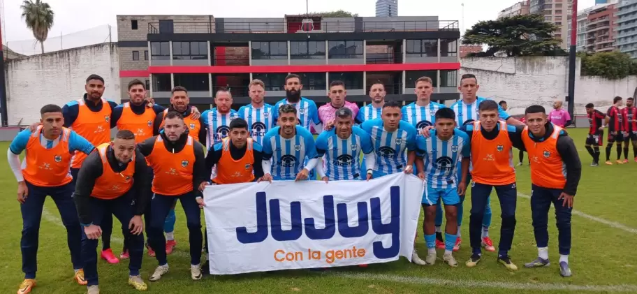 formación Gimnasia de Jujuy