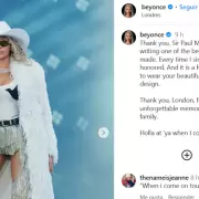 Beyonc� termin� sus shows en Londres con un agradecimiento a Paul McCartney