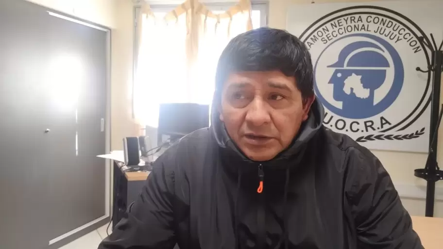 Ramón Neyra Secretario General de la Uocra