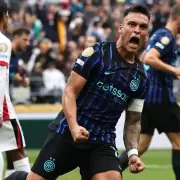 Inter perdía con Urawa, lo empató Lautaro Martínez y en el descuento Valentín Carboni le dio un triunfo agónico