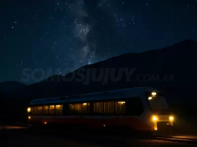 tren solar de noche