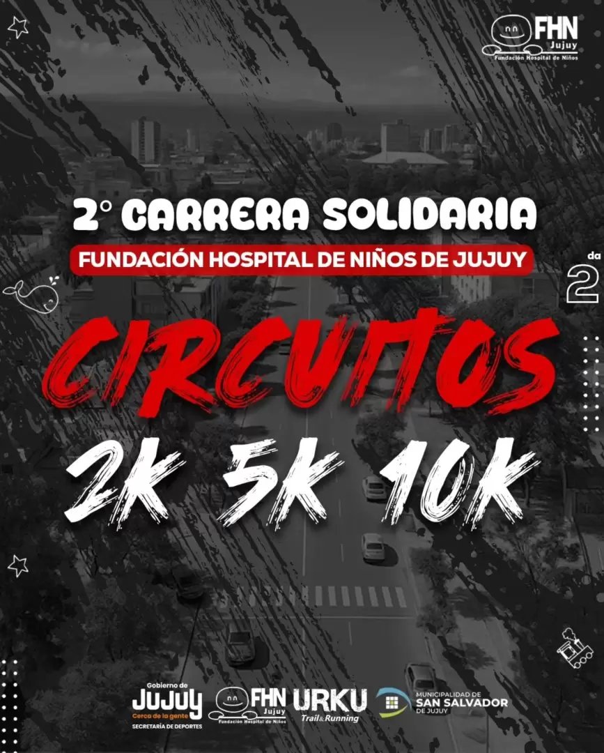 2da carrera solidaria de la Fundaci�n Hospital de Ni�os de Jujuy