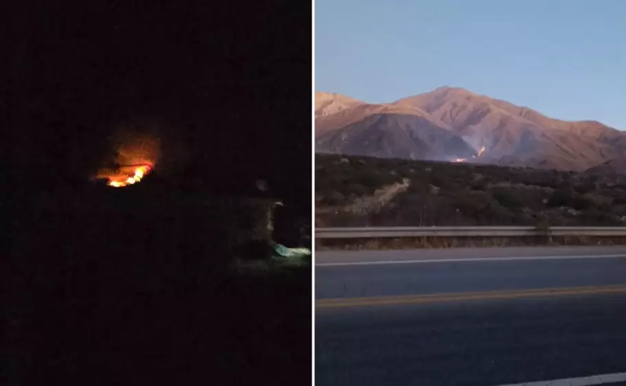 Incendio en Chilcayoc