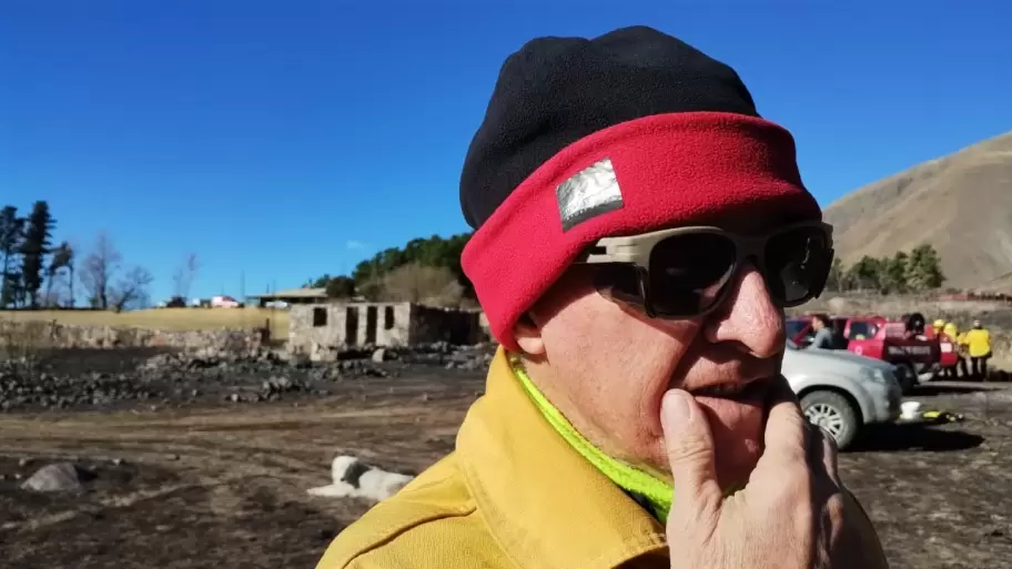 Jorge Marcelo Torrico, Director Provincial de Incendios de Vegetación y Emergencias Ambientales