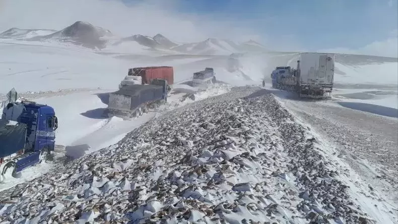 nieve Ruta 27 Chile