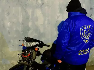 robo y recupero de una moto barrio San Cayetano