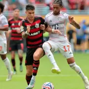 En un partidazo, Bayern M�nich derrot� a Flamengo 4 a 2 y est� entre los ocho mejores