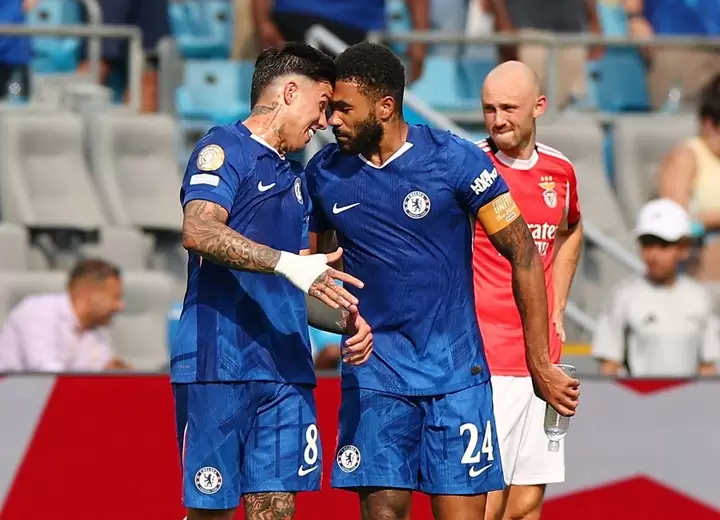 Chelsea buscar� seguir avanzando de la mano de Enzo (REUTERS/Agustin Marcarian).