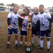 Pomelar se consagr� campe�n provincial del f�tbol de veteranos Senior 2025 en Libertador