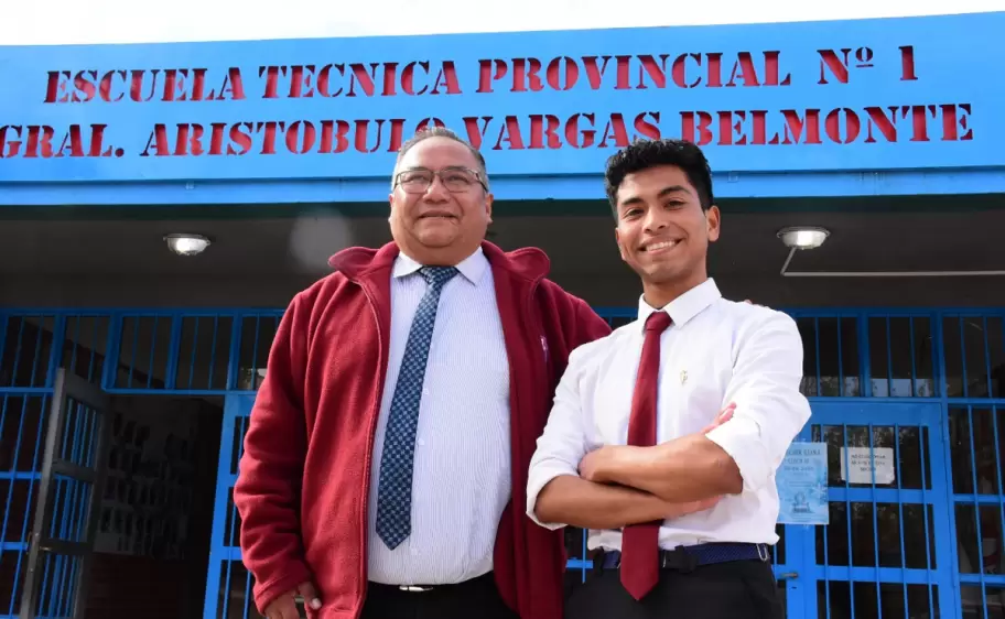 estudiante de la ETP 1 obtuvo una beca para formarse en una universidad de estados unidos