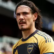 Boca public� el parte m�dico de Edinson Cavani y confirm� que se perder� el partido contra Barracas Central