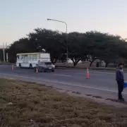 Un conductor resultó herido tras el choque de dos motocicletas en avenida Savio