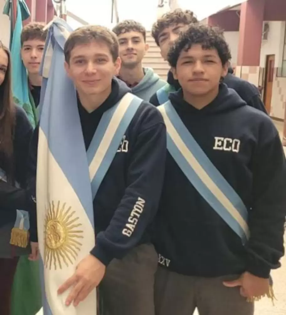 Gast�n, joven nominado como mejor estudiante del ano