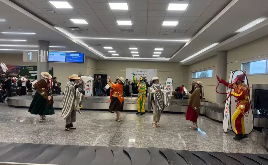 bienvenida a turistas
