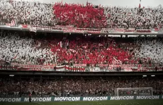 hinchada de river