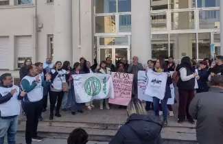 protesta ATSA y APUAP