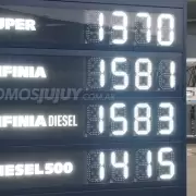 As� quedaron los precios de los combustibles en Jujuy, tras el �ltimo aumento de YPF