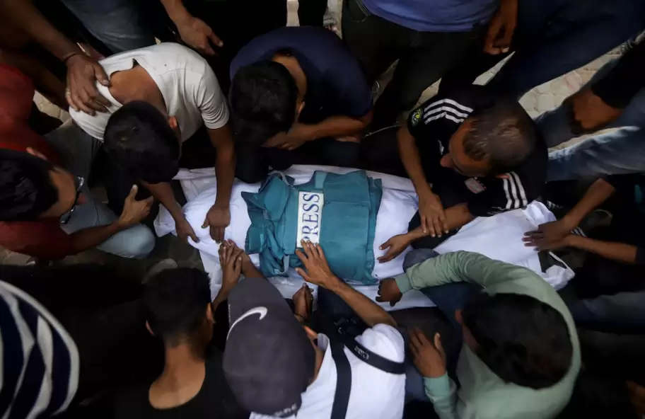 El hambre y la desnutrici�n ponen en riesgo la vida de reporteros y sus familias en la Franja de Gaza (REUTERS/ARCHIVO)