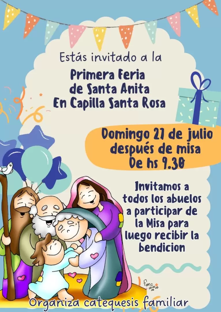Feria Santa Anita Capilla Santa Rosa de Libertador Ledesma Jujuy