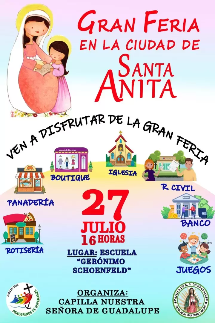 Feria Santa Anita Iglesia Ntra Sra De Guadalupe jujuy