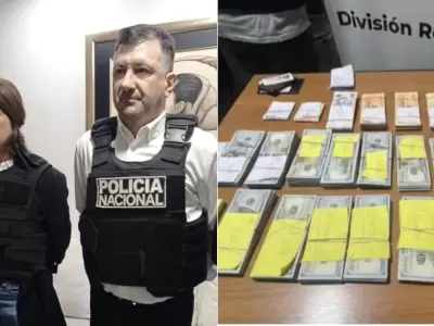 Ordenaron la extradici�n del exsenador Edgardo Kueider, detenido con m�s de US$200.000 en Paraguay. (Fotos: Polic�a de Paraguay).