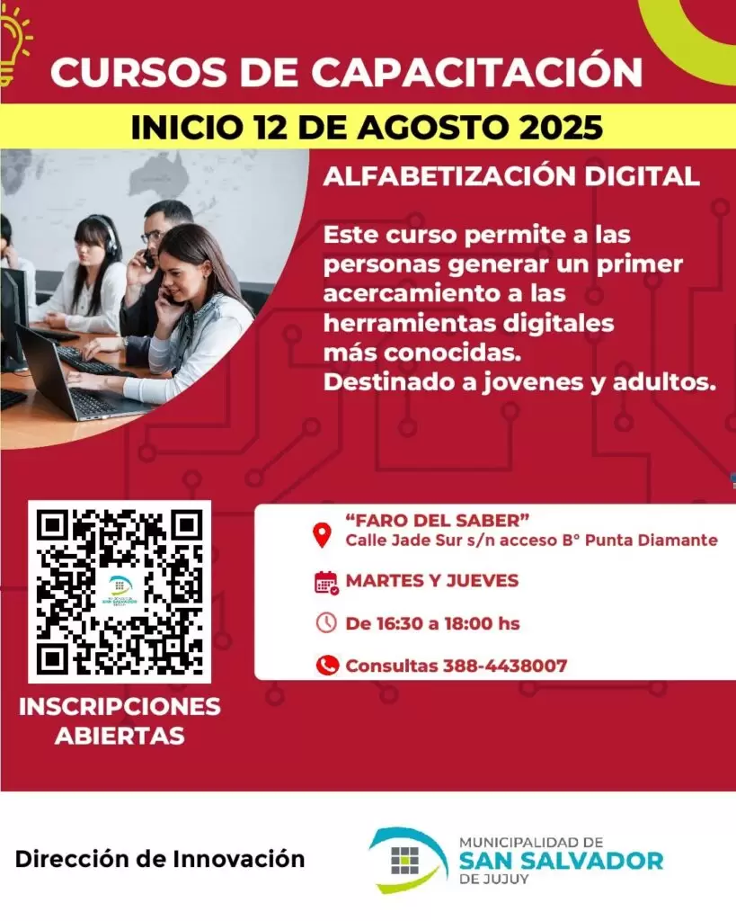 Muni jujuy talleres y capacitaciones