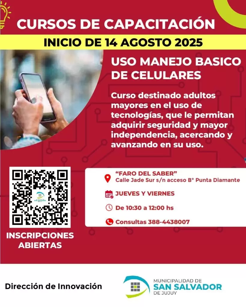 Muni jujuy talleres y capacitaciones