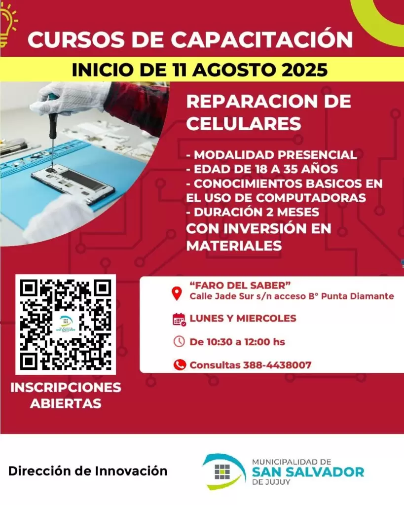 Muni jujuy talleres y capacitaciones