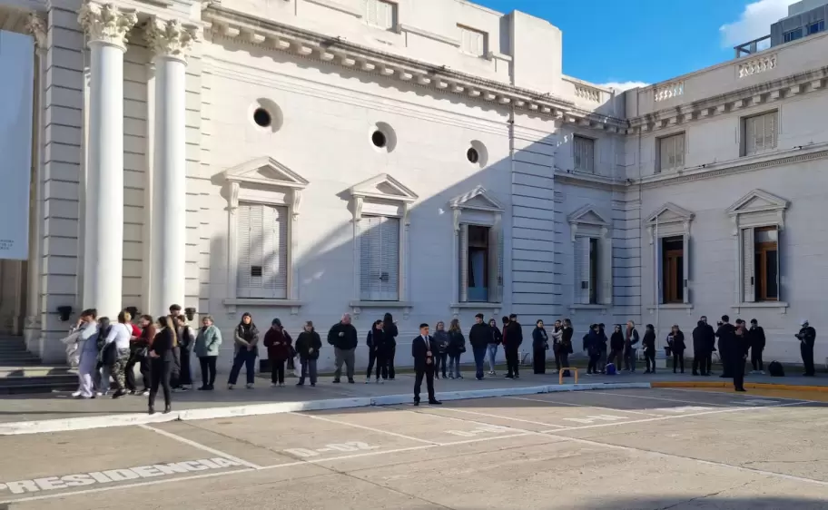 La "Locomotora" Oliveras fue despedida con un velatorio en la Legislatura de Santa Fe (Foto: TN).