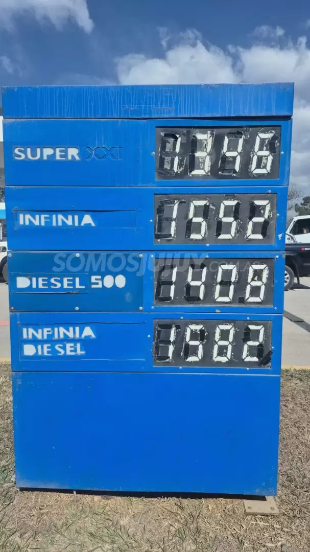 precios YPF Palpal�