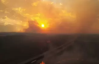 incendio ruta